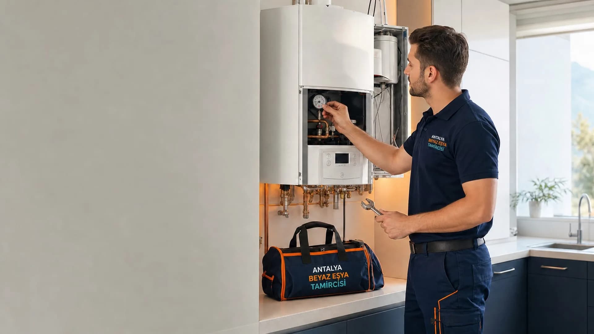 Kombi ve ısıtma sistemlerinde yerinde teknik servis müdahalesi