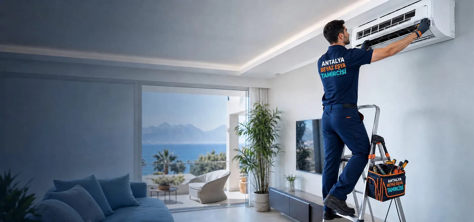 Split klima iç ünitesi ve Antalya klima servisi